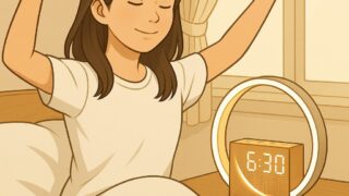【blonbar】「睡眠導入」から「目覚まし」まで高機能でおしゃれな目覚まし時計