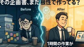 【1時間を10分に】上司が一発OKするAI企画書作成術|ChatGPT活用でリサーチ・構成・デザインを自動化【2025年最新】