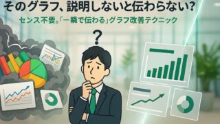 【図解Before/After】あなたのExcelグラフが絶望的に分かりにくい3つの理由