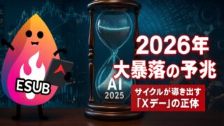【2026年暴落予報】株価サイクルの仕組み徹底解説｜AI相場の終焉と資産を守る投資戦略