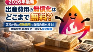【2026年最新】出産費用の無償化はどこまで無料？正常分娩の保険適用と自己負担が残る費用を完全整理