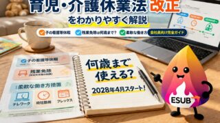 【2026年最新】育児・介護休業法改正をわかりやすく解説｜子の看護等休暇・残業免除・柔軟な働き方はどう変わる？