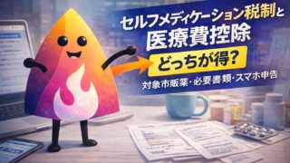 【2026年確定申告】セルフメディケーション税制とは？医療費控除とどっちが得？対象市販薬・必要書類・スマホ申告まで完全ガイド