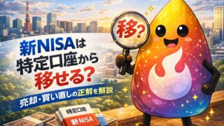 【つまずき救済】新NISAは特定口座から移せる？売却・買い直しの正解を解説