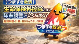 【つまずき救済】生命保険料控除、年末調整でいくら戻る？新旧制度の違い・計算・書き方をやさしく解説
