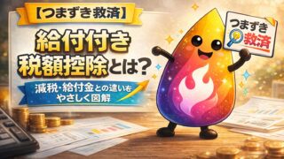 【つまずき救済】給付付き税額控除とは？減税・給付金との違いをやさしく図解【初心者向け】