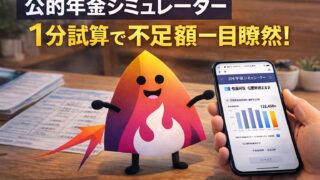 【2026年最新】公的年金シミュレーターの使い方｜ねんきん定期便QRで将来いくらもらえるか1分で分かる