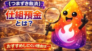【つまずき救済】仕組預金とは？定期預金との違い・中途解約・元本割れリスクを解説