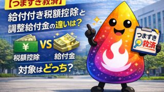 【つまずき救済】給付付き税額控除と調整給付金の違いは？自分はどっち対象？住民税非課税・扶養・申請を解説