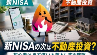 【新NISAの次は不動産投資？】初心者がワンルーム投資で失敗しやすい理由とREITとの違いをやさしく解説