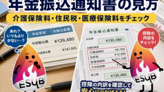 【2026年6月】年金振込通知書の見方｜手取りが減った理由を天引きで確認