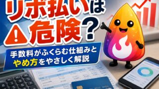 【つまずき救済】リボ払いはなぜ危険？手数料が増える仕組みとやめ方を解説