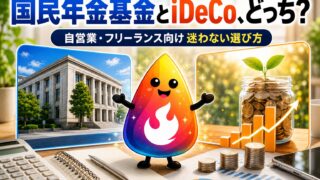 【つまずき救済】国民年金基金とiDeCoはどっち？自営業・フリーランス向けに違いと選び方を解説