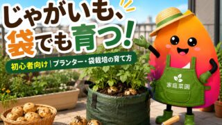 じゃがいものプランター栽培｜初心者でも袋栽培で失敗しない育て方