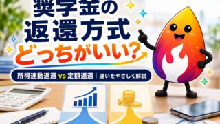 【つまずき救済】奨学金の所得連動返還方式とは？定額返還方式との違い・どっちがいいかをやさしく解説