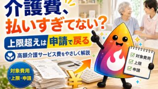【つまずき救済】高額介護サービス費はいくら戻る？月額上限・対象外費用・申請方法を解説