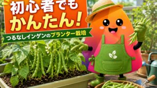 つるなしインゲンのプランター栽培｜初心者でも失敗しない種まき・収穫のコツ
