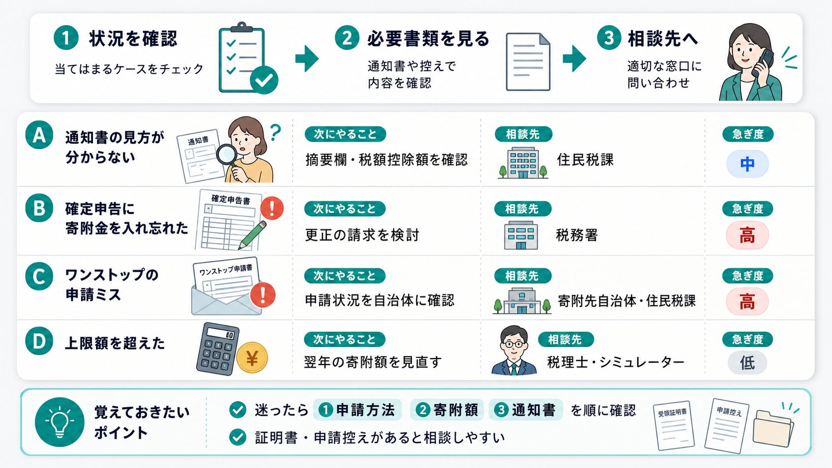 ふるさと納税が反映漏れに見える時の確認とやり直しの流れ