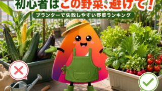 家庭菜園で初心者が失敗しやすい野菜ランキング｜プランターで避けたい野菜と代替案