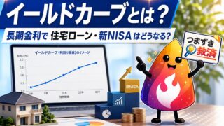 【つまずき救済】イールドカーブとは？金利上昇で住宅ローン・新NISAはどうなる？